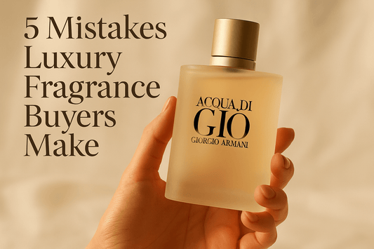 5 Luxury Perfume Mistakes & How FRGLX Helps You Choose Right